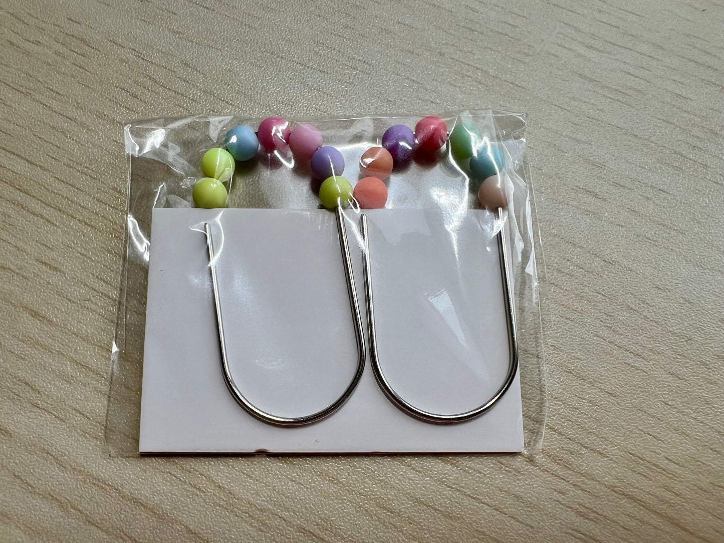 2 trombones perles colorées