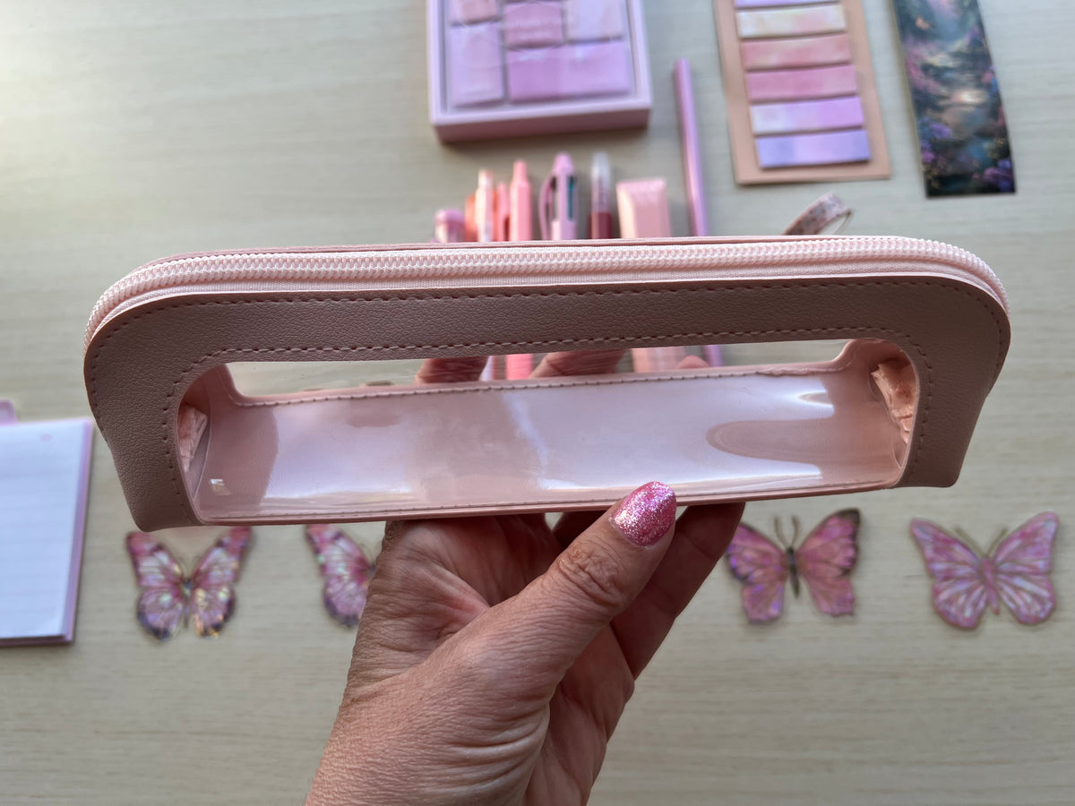 Box élégance rose