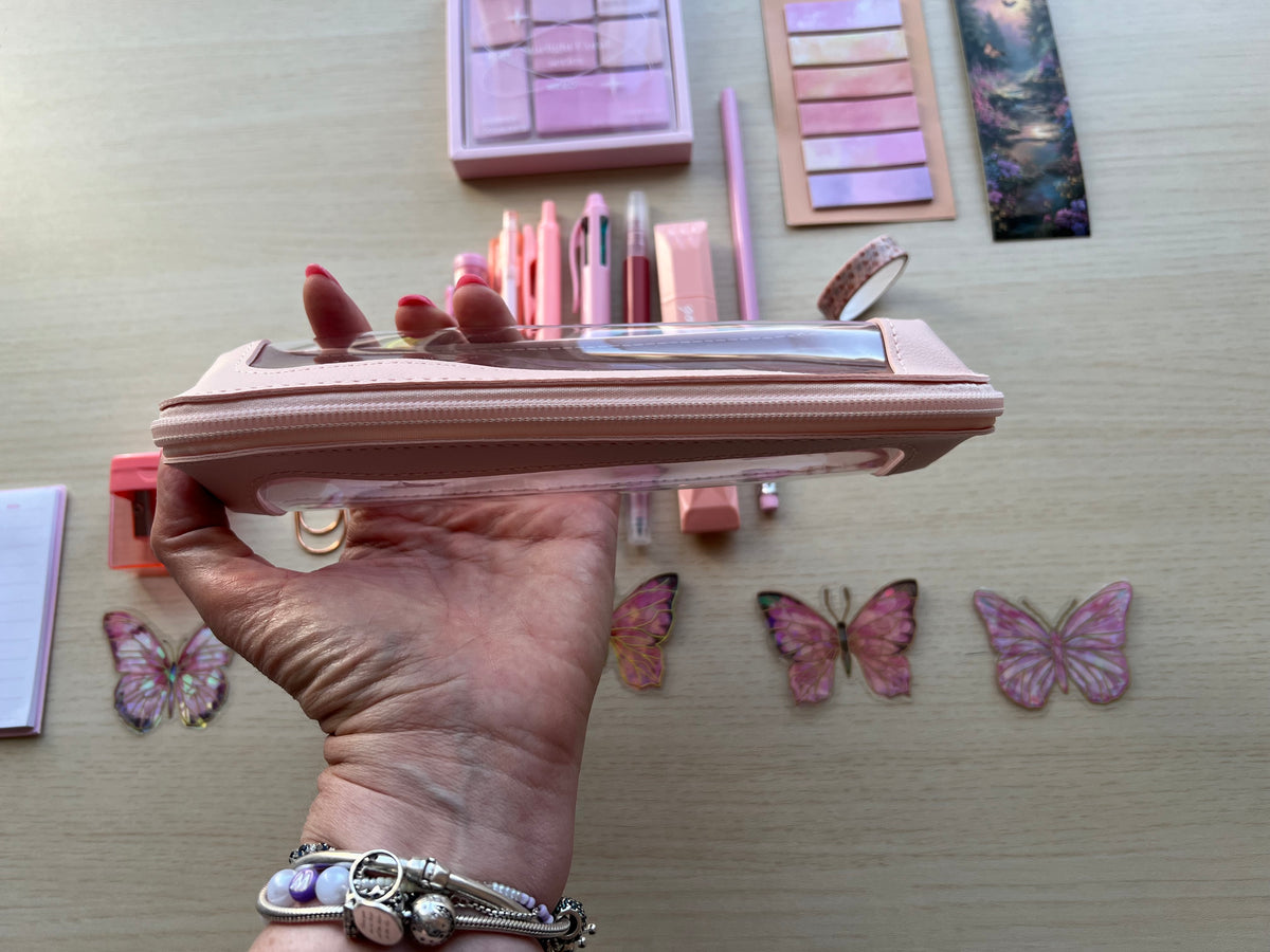Box élégance rose
